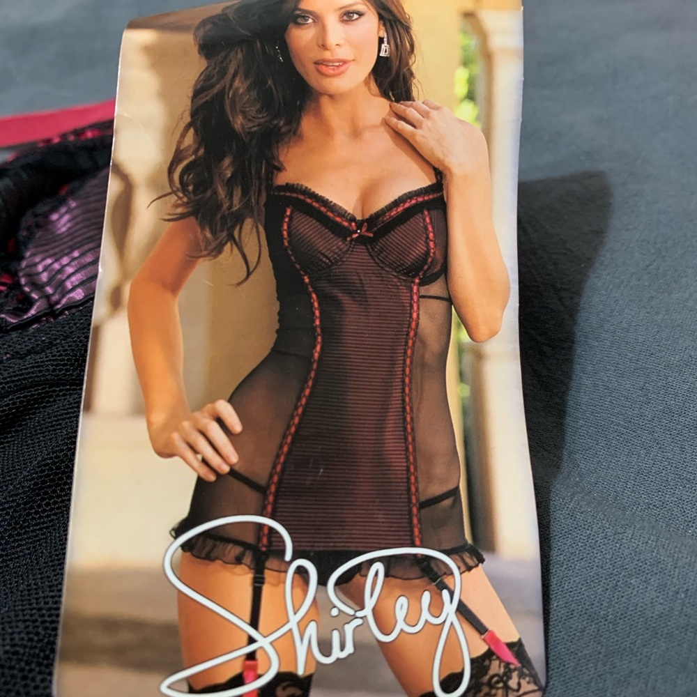 Sexy lingerie (garter hooks attached)